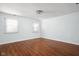 Bedroom featuring wood floors and bright windows at 2947 Talping Row, Indianapolis, IN 46268