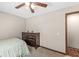 Bedroom featuring neutral colors, wood trim, and natural light at 312 W Clark Ln, Fairland, IN 46126