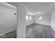 Spacious main bedroom has neutral walls and new flooring at 3220 Newton Ave, Indianapolis, IN 46201