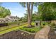 Expansive backyard featuring lush greenery, a charming playhouse, and a sturdy fence at 3713 Coventry Way, Carmel, IN 46033