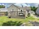 Backyard featuring a wooden deck perfect for outdoor enjoyment at 4853 Wentworth Blvd, Indianapolis, IN 46201