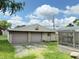 Spacious two-car detached garage with ample parking and storage at 4853 Wentworth Blvd, Indianapolis, IN 46201