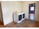 Laundry room featuring modern washer and dryer at 4853 Wentworth Blvd, Indianapolis, IN 46201