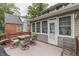 Relaxing outdoor deck featuring comfortable seating, offering a perfect spot for leisure and entertaining at 5306 N Kenwood Ave, Indianapolis, IN 46208