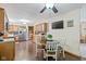 Bright kitchen featuring wood cabinets, stainless steel appliances, and a breakfast table with chairs at 580 Northgate Dr, Greenwood, IN 46143