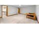 Open bedroom with large closet and neutral carpet at 6350 Red Oak Dr, Avon, IN 46123