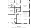 Second floor plan with primary bedroom, two bedrooms, loft, and laundry room at 6830 Park Grove Blvd, Whitestown, IN 46075
