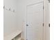 Mud room with a bench, storage cubbies, and hooks at 7147 Buckley Branch Dr, Indianapolis, IN 46259