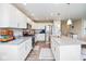 Beautiful kitchen with granite counters, stainless steel appliances, and ample cabinet space at 7184 Lillian Pl, Cumberland, IN 46229