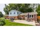 Backyard featuring a patio with an outdoor dining set and barbecue grill at 7935 N County Road 650 E, Brownsburg, IN 46112