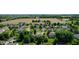 Aerial view of the property showcasing community layout and green spaces nearby at 7942 Dillon Pl, Indianapolis, IN 46236