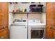 Convenient laundry area with modern washer and dryer at 842 Cheltenham Way, Avon, IN 46123