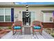 Charming patio area with outdoor seating, ideal for relaxing and enjoying the backyard ambiance at 9682 Angelica Dr, Noblesville, IN 46060