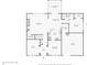 Detailed floor plan of the home, showcasing room layouts and dimensions at 9833 Parkshore Dr, Fishers, IN 46038
