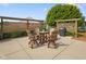 Patio area perfect for barbecues and relaxing at 101 Meadowview Dr, Mooresville, IN 46158