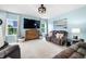Cozy living room boasts plush seating, natural light, and a warm ambiance for relaxation at 1026 Woodglen Dr, Westfield, IN 46074
