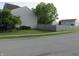 A fenced side yard with well kept grass, providing privacy and space for outdoor activities at 10443 Ringtail Pl, Fishers, IN 46038