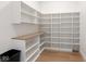 Walk-in pantry with built-in shelving at 10655 E 200 S, Zionsville, IN 46077