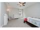Charming bedroom with a ceiling fan, neutral walls, and cozy decor for a restful atmosphere at 10962 Stoneleigh Dr, Noblesville, IN 46060