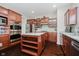 Well-equipped kitchen with a center island, stainless steel appliances, and ample storage at 10962 Stoneleigh Dr, Noblesville, IN 46060
