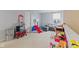 Spacious playroom featuring lots of toys and activities with natural light that is perfect for to play at 11614 Gosling Dr, Indianapolis, IN 46229