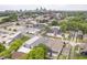 Sweeping urban view highlighting local neighborhood with homes, businesses, and Indianapolis skyline at 1209 Cottage Ave, Indianapolis, IN 46203