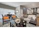 Bright living room with an open-concept design and stylish furnishings at 1209 Cottage Ave, Indianapolis, IN 46203