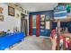 Fun bedroom featuring bunkbeds, superhero decor, and a blue dresser, perfect for children or teens at 12121 East 21St St, Indianapolis, IN 46229