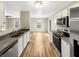 Well-maintained kitchen with stainless steel appliances and an open design at 13094 N Etna Green Dr, Camby, IN 46113