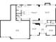 Detailed floor plan showcasing the layout of the first level of the property at 13766 Heatherfield Dr, Fishers, IN 46038