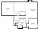 Detailed floor plan showcasing the layout of the basement level of the property at 13766 Heatherfield Dr, Fishers, IN 46038