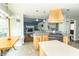 Lovely kitchen with stainless appliances overlooking an open living space, perfect for modern living at 1514 Bittersweet Dr, Greenfield, IN 46140