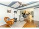 Bright living room open to the kitchen, perfect for Gathering gatherings at 1514 Bittersweet Dr, Greenfield, IN 46140