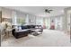 Spacious living room with a fireplace, neutral color palette, and large windows providing ample natural light at 1905 Persimmon Grove Dr, Indianapolis, IN 46234