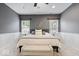 The main bedroom features soft carpet, warm neutral colors, and stylish decor at 1905 Persimmon Grove Dr, Indianapolis, IN 46234