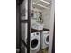 Laundry room with modern appliances at 2432 Bridlewood Dr, Franklin, IN 46131