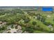 Estate aerial view showing property lines, surrounding trees, and vast countryside beyond at 2871 Mullinix Rd, Greenwood, IN 46143