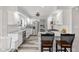 Contemporary kitchen with stainless appliances and granite countertops at 2871 Mullinix Rd, Greenwood, IN 46143