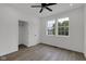 The bedroom features natural light and spacious closet at 2903 Winthrop Ave, Indianapolis, IN 46205