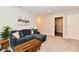 Comfortable and spacious living area with plush seating and cozy decor at 3872 New Battle Ln, Bargersville, IN 46106