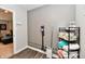 Mud room featuring coat rack and shelving at 3872 New Battle Ln, Bargersville, IN 46106