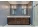 Bathroom boasts a double sink vanity with plenty of storage at 4853 E 65Th St, Indianapolis, IN 46220