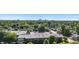 Aerial view showing the neighborhood and distant cityscape at 621 N Livingston Ave, Indianapolis, IN 46222