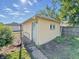 Exterior view of a detached garage, offering convenient storage and parking at 621 N Livingston Ave, Indianapolis, IN 46222