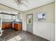 Bright and airy kitchen featuring a view to the backyard and ample cabinet space at 621 N Livingston Ave, Indianapolis, IN 46222