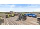 Enjoy outdoor living on this roof deck with comfortable seating and city views at 630 N College Ave # 204, Indianapolis, IN 46204