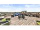 This inviting roof deck is furnished with lounge seating, perfect for entertaining at 630 N College Ave # 204, Indianapolis, IN 46204