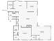 Detailed floorplan showcasing the home's layout, including the primary bedroom and Gathering room at 7426 Shadow Wood Dr, Indianapolis, IN 46254