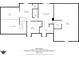 Detailed floor plan showcasing the layout of the home's second level at 7630 Blain Way, Indianapolis, IN 46254