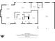 Detailed floor plan showcasing the layout of the home's first level at 7630 Blain Way, Indianapolis, IN 46254